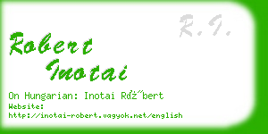 robert inotai business card